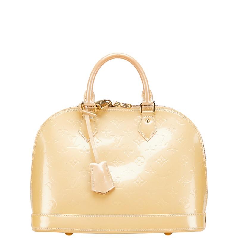 LOUIS VUITTON ルイ ヴィトン モノグラム ヴェルニ アルマPM 