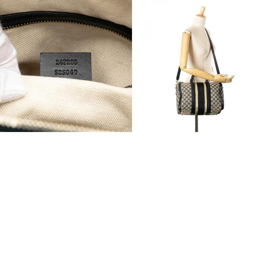 GUCCI グッチ GGキャンバス ミニボストンバッグ 肩掛け ベージュ 保存袋 GUCCI グッチ GGキャンバス ミニボストンバッグ 肩掛け ベージュ