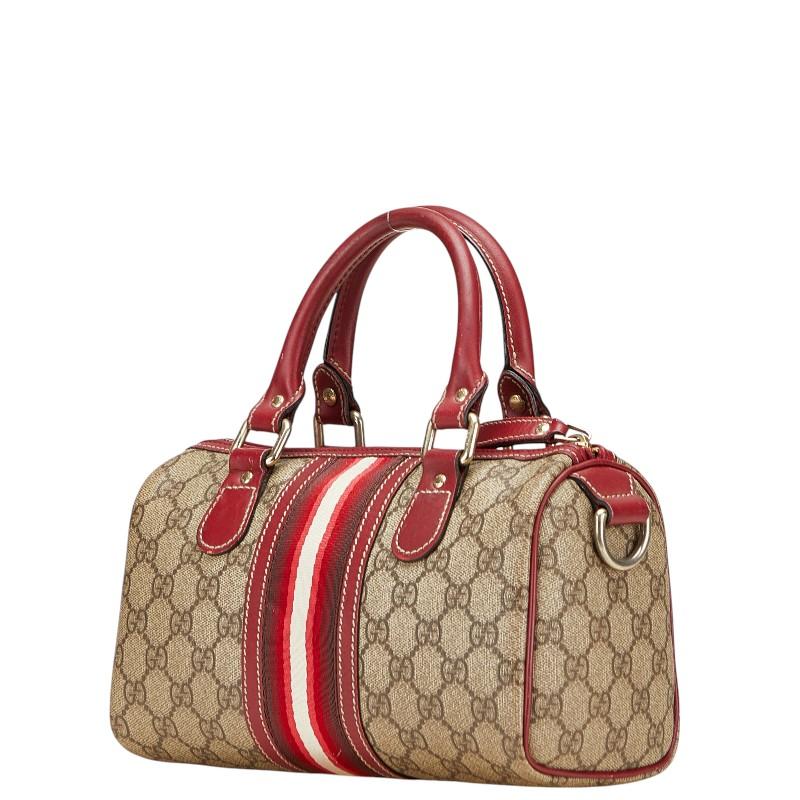 GUCCI グッチ GGスプリーム ハンドバッグ ミニボストンバッグ