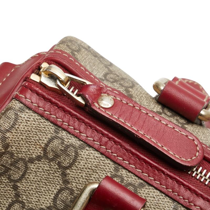 GUCCI グッチ GGスプリーム ハンドバッグ ミニボストンバッグ