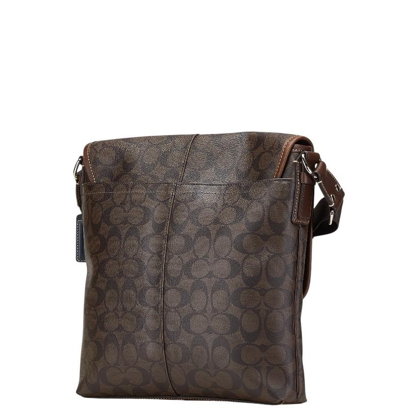 COACH コーチ シグネチャー ヘリテージ ショルダーバッグ 70333 COACH（コーチ） シグネチャー ショルダーバッグ 70333 ブラウン PVC