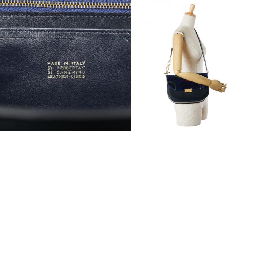ヴィンテージ　レトロ　ロベルタディカメリーノショルダーバッグ　古着 ROBERTA DI CAMERINO ロベルタ ディ カメリーノ ヴィンテージ