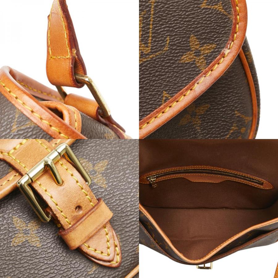 ルイ・ヴィトン LOUIS VUITTON ソローニュ モノグラム ショルダーバッグ バッグ PVCコーティングキャンバス レザー レディース ブラウン系 M42250 【中古】 LOUIS VUITTON（ルイ・ヴィトン） ソローニュ モノグラム ショルダー