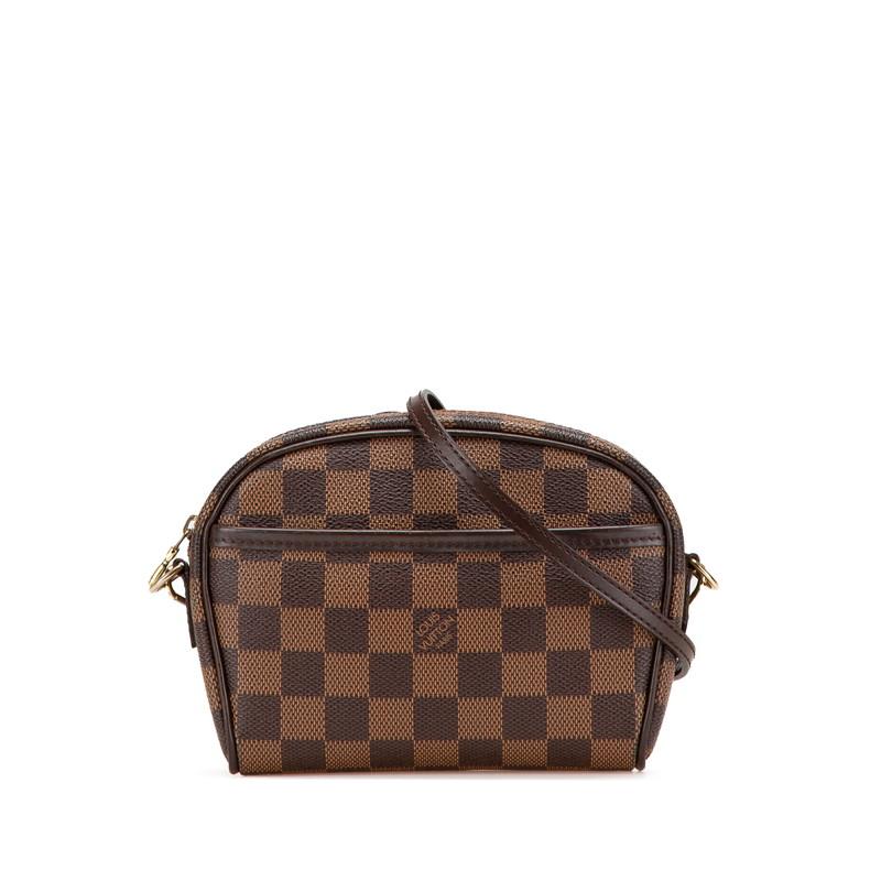ルイ ヴィトン ダミエ ポシェットイパネマ ウエストバッグ ショルダーバッグ N51296 ブラウン PVC レザー LOUIS VUITTON 【中古】 LOUIS VUITTON（ルイ・ヴィトン） ルイ ヴィトン ダミエ ポシェット