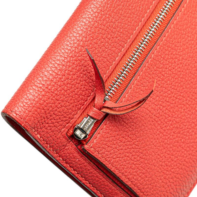 HERMES（エルメス） ドゴンロング 長財布 ローズキャンディ ピンク系