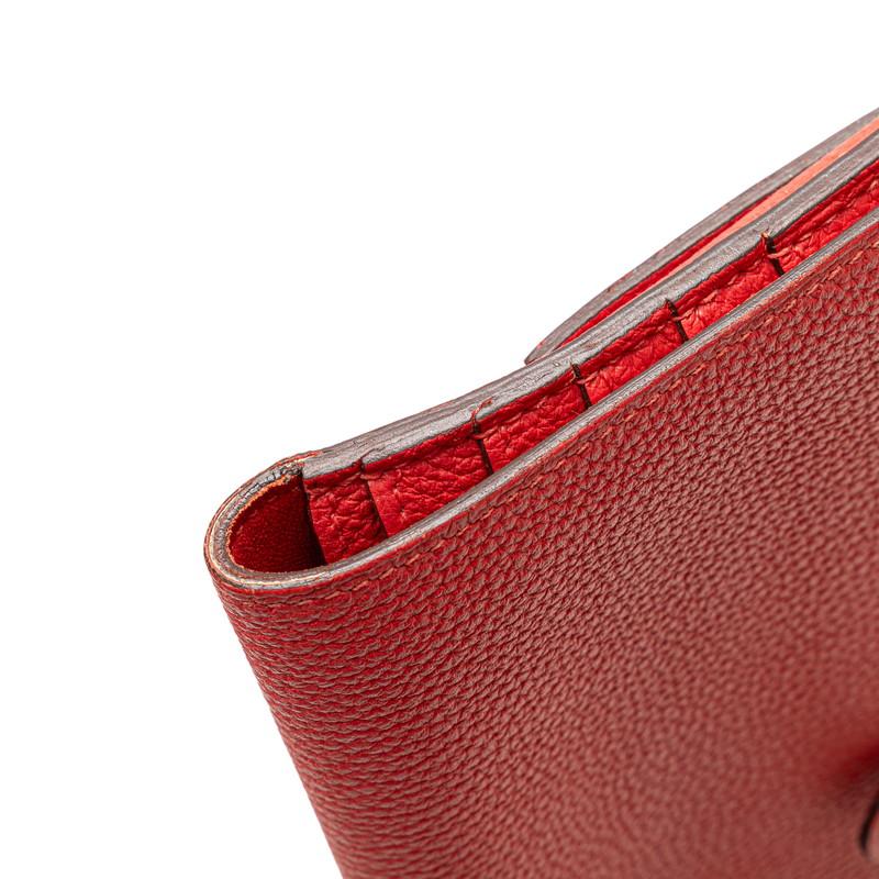 HERMES（エルメス） ドゴンロング 長財布 ローズキャンディ ピンク系