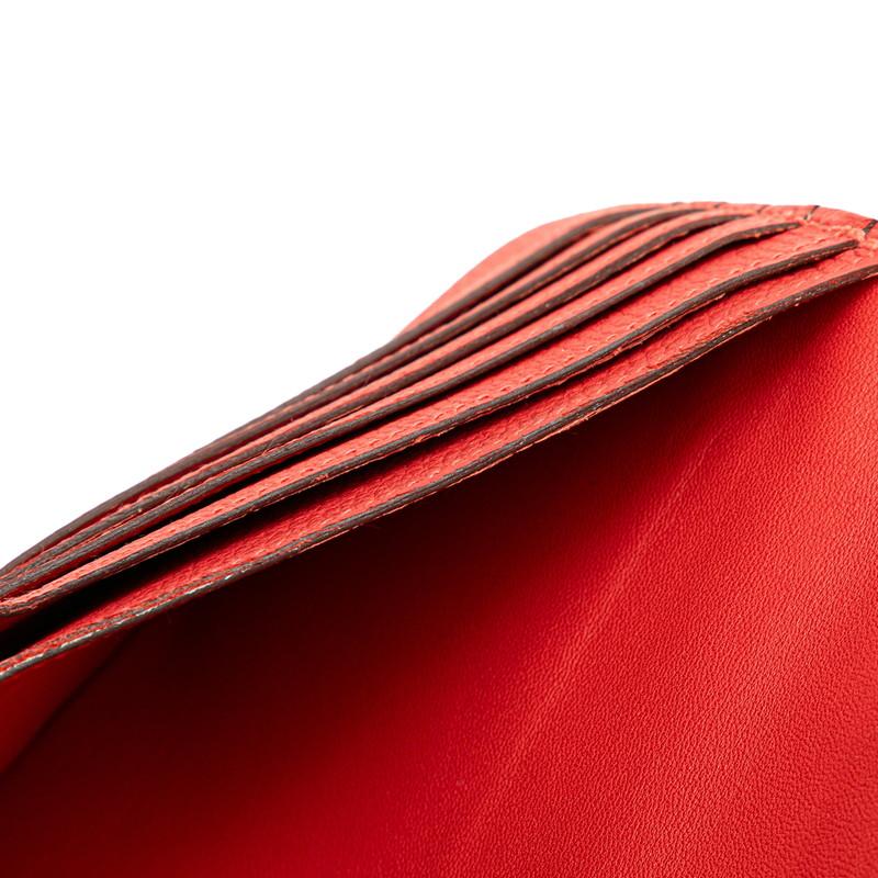 HERMES（エルメス） ドゴンロング 長財布 ローズキャンディ ピンク系