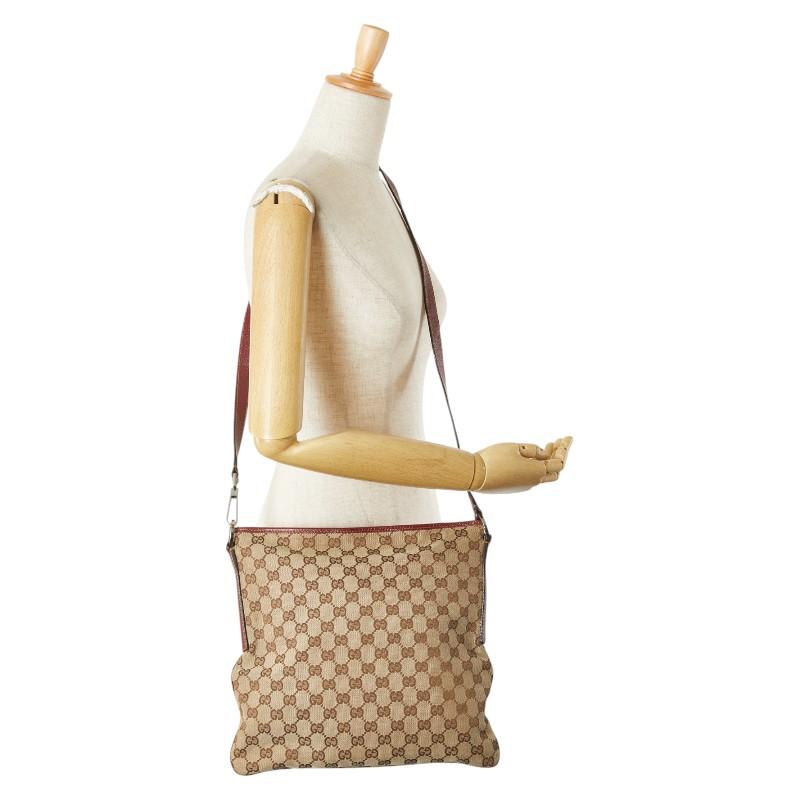 GUCCI（グッチ） GGキャンバス ショルダーバッグ 113013 ベージュ