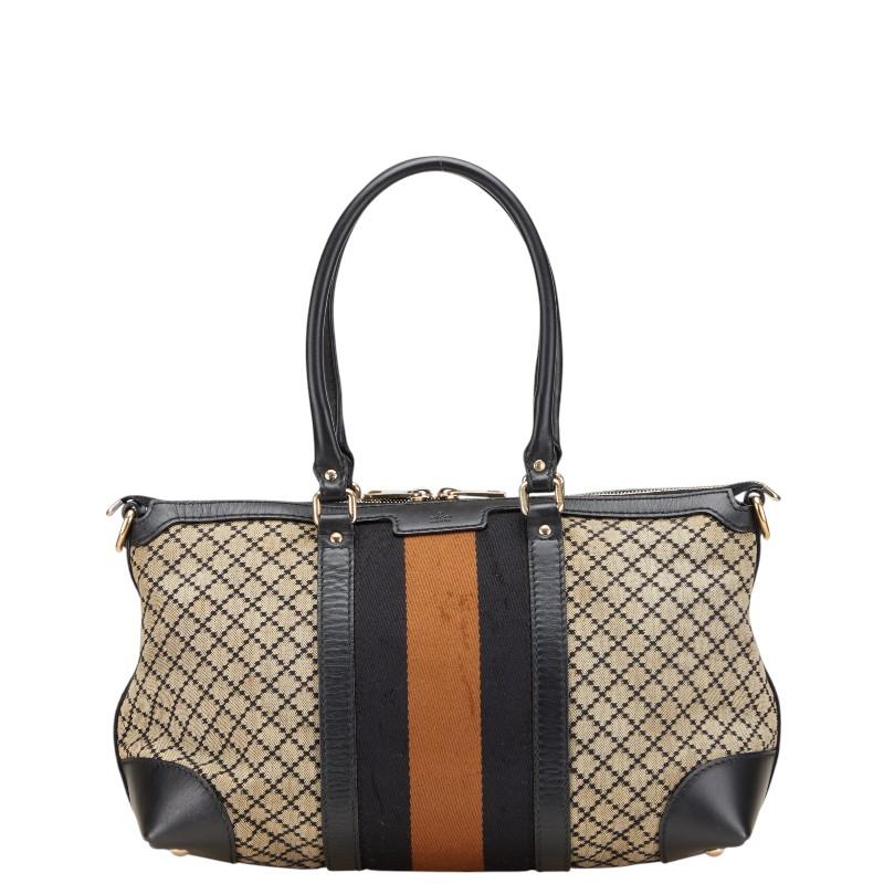 GUCCI グッチ トートバッグ ポーチ付 ディアマンテ レディース