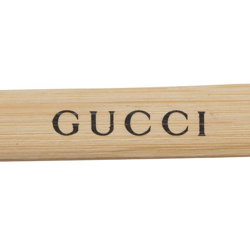 グッチ ふくろう フクロウ LOVED うちわ 団扇 ベージュ マルチカラー バンブー レディース GUCCI 【中古】 GUCCI（グッチ） ふくろう フクロウ LOVED うちわ 団扇 ベージュ