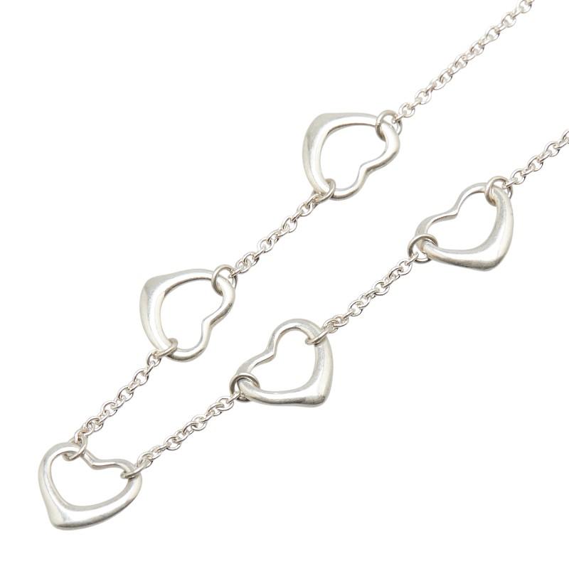 TIFFANY&Co. ティファニー 5連 オープンハート ネックレス SV925