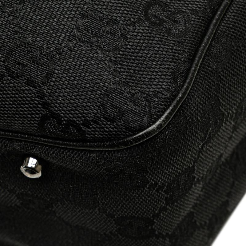 GUCCI（グッチ） GGキャンバス トートバッグ ハンドバッグ ブラック