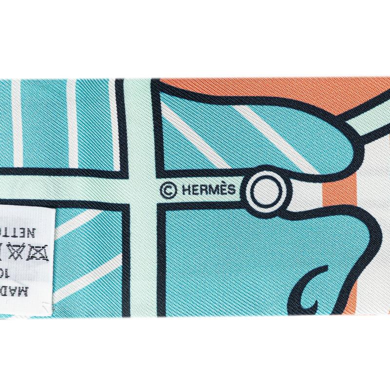HERMES エルメス ツイリー QUADRIGE BAYADERE カドリージュ