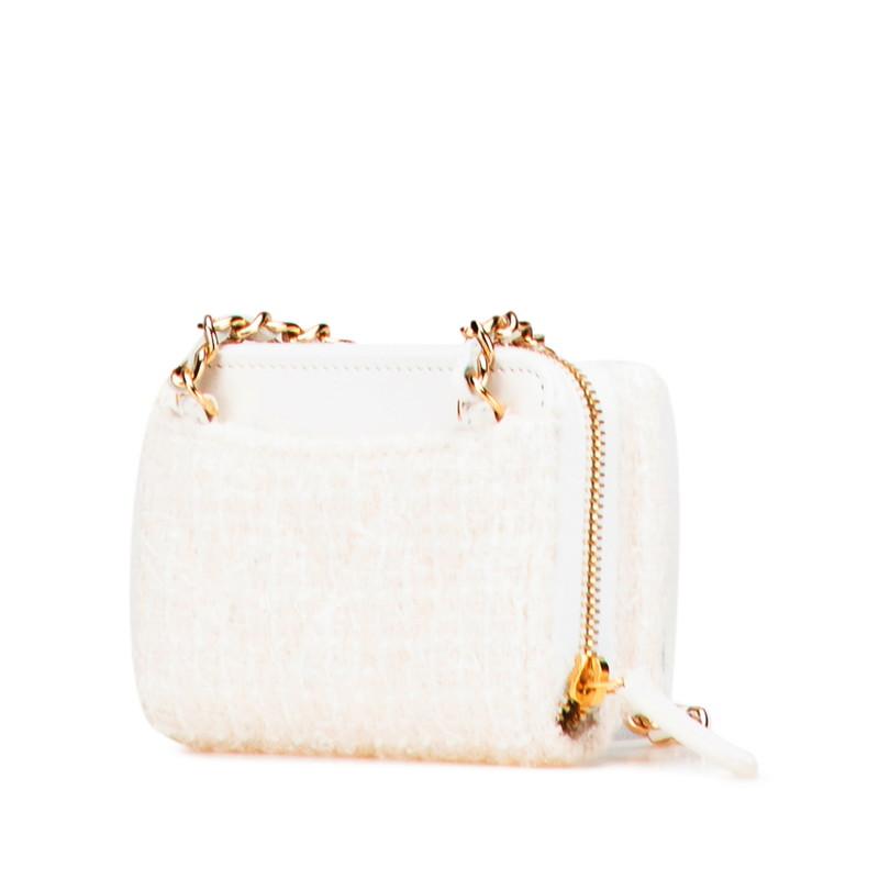 CHANEL（シャネル） ココマーク リボン ミニ チェーンウォレット