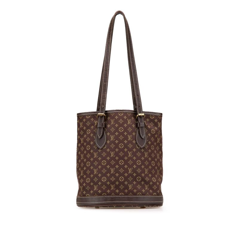 LOUIS VUITTON ルイ ヴィトン モノグラム ミニ ラン バケットPM トート  