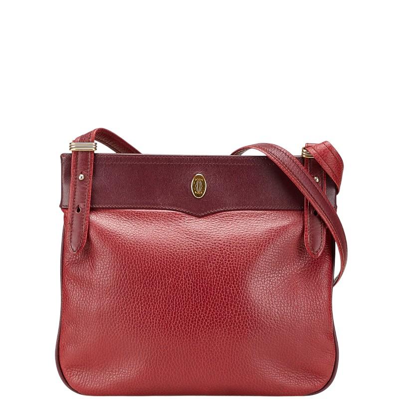 Cartier カルティエ マストライン 斜め掛け ショルダーバッグ
