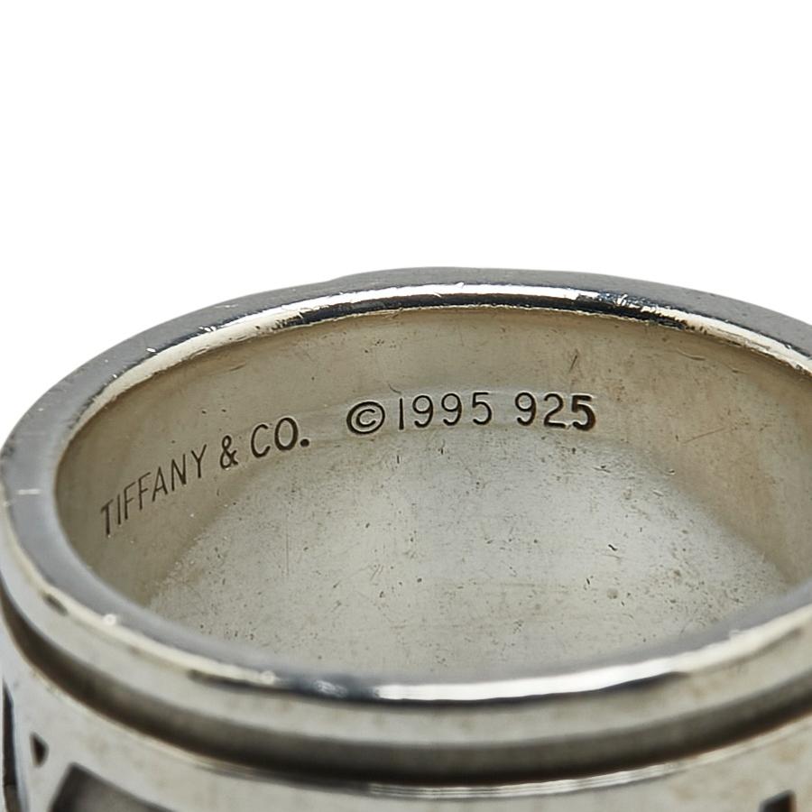 Tiffany&co ティファニーアトラスリング 14号 SV925 楽天市場】TIFFANY＆Co.【ティファニー】 アトラスリング SV925