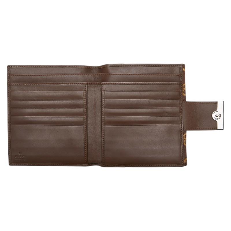 Gucci GGキャンバス 二つ折り財布　正規品 GUCCI GGキャンバス 二つ折り財布