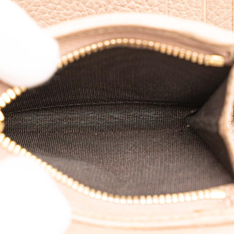 グッチ GGマーモント 三つ折り財布 546584 グレージュ レザー