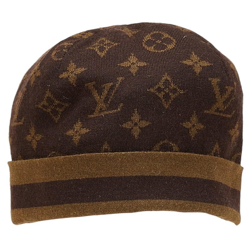 LOUIS VUITTON ブラウン ニット帽　新品 楽天市場】LOUIS VUITTON ルイヴィトンレディース メンズ ウール