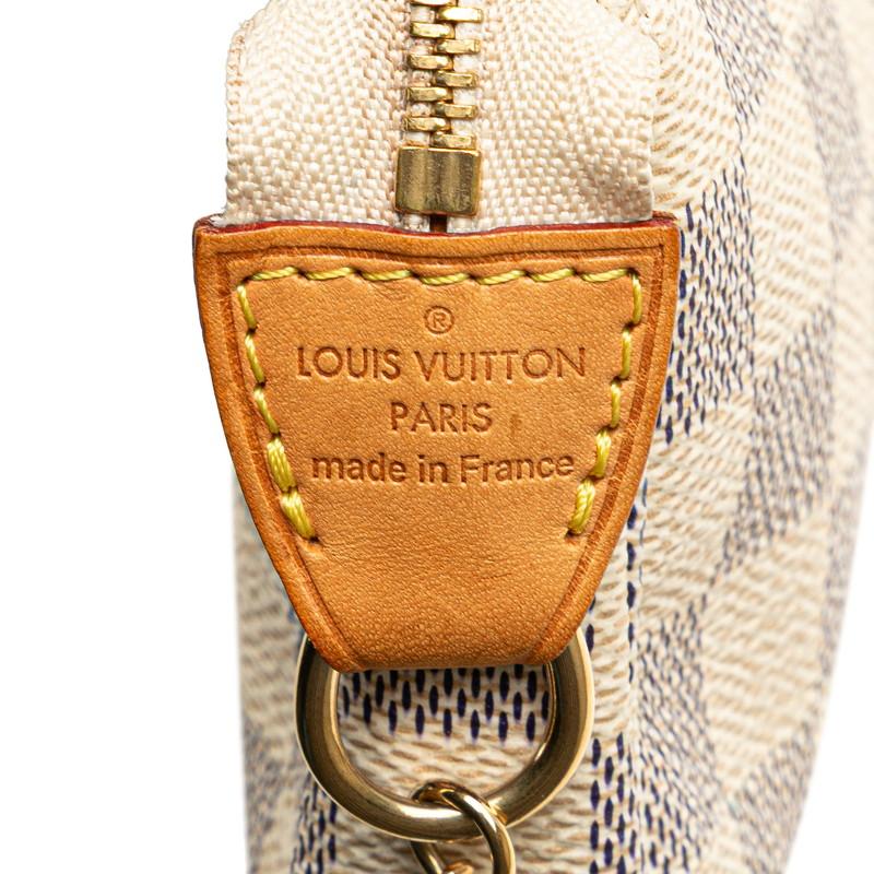 LOUIS VUITTON ルイ ヴィトン ダミエ アズール ミニポシェット