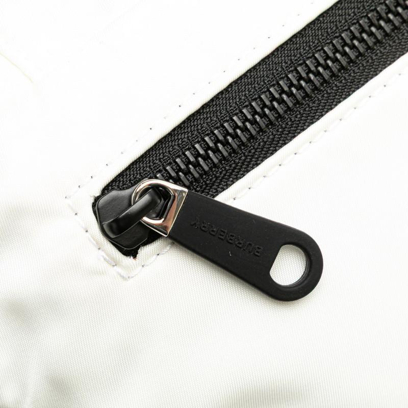 BURBERRY バーバリー ロゴ ホースフェリー ボディバッグ ホワイト  