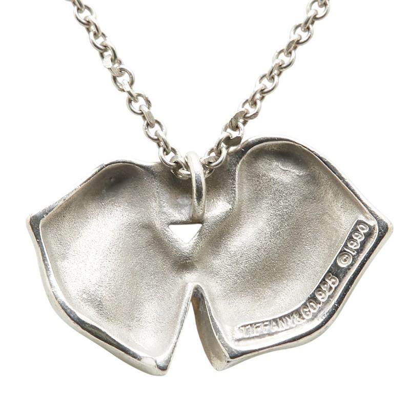 未使用級☆ティファニー ペンダント クロス リボン モチーフ ネックレス 925 未使用級 TIFFANY&Co ティファニー ネックレス クロス リボン