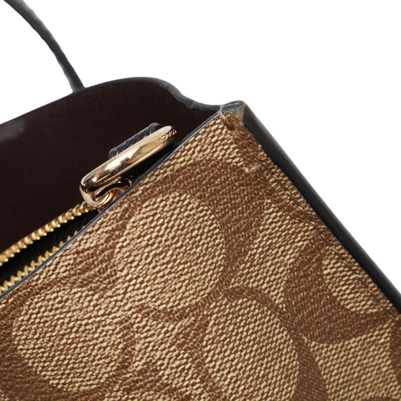 コーチ ベージュ トートバッグ ハンドバッグ C4250 2WAY ショルダー コーチ COACH コーチ C4250 ミニトートバッグ 2WAYショルダー付