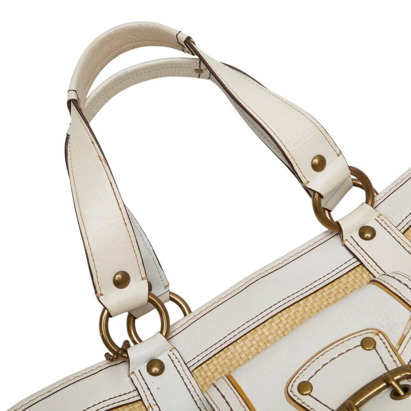COACH（コーチ） かごバッグ トートバッグ M05K-113 ベージュ ホワイト