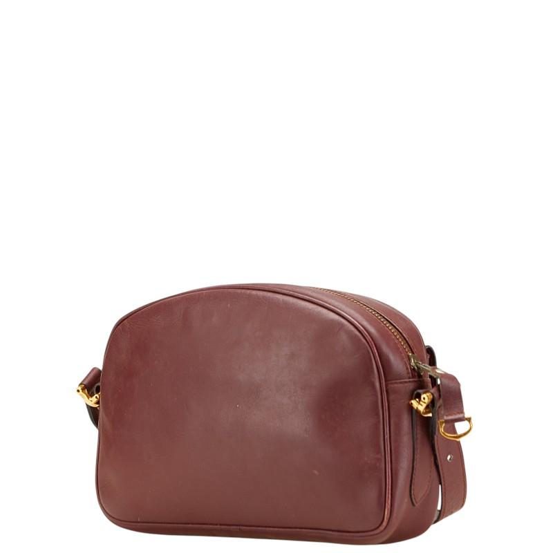 Cartier カルティエ マストライン ショルダーバッグ ワイン