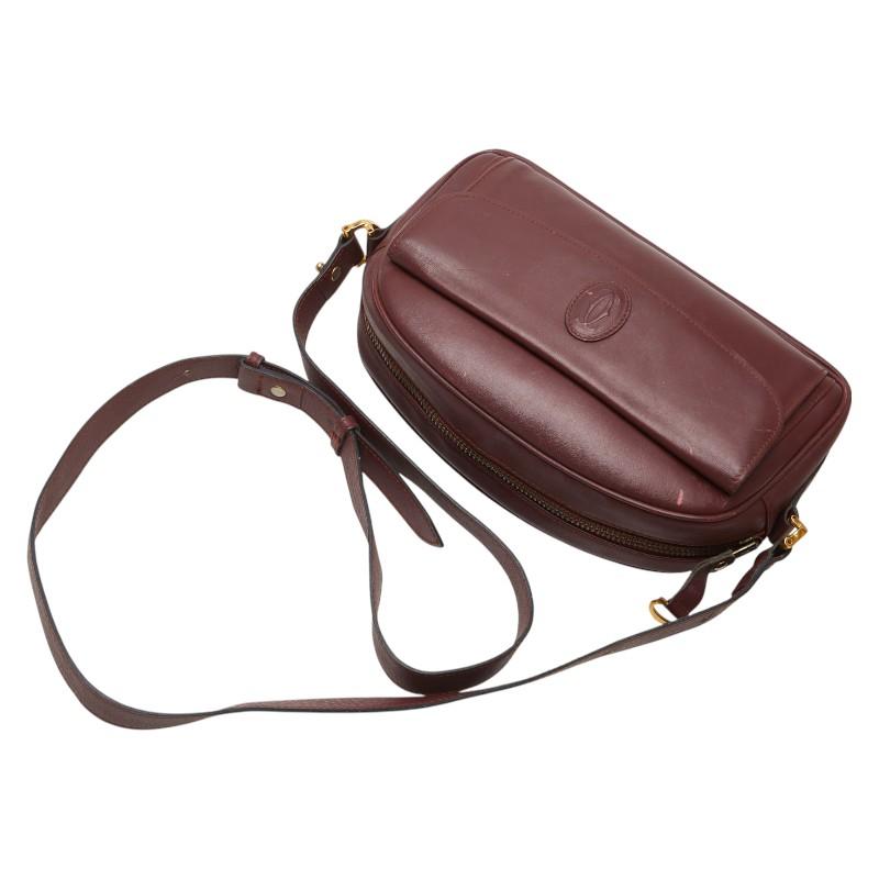 Cartier（カルティエ） マストライン ショルダーバッグ ワインレッド