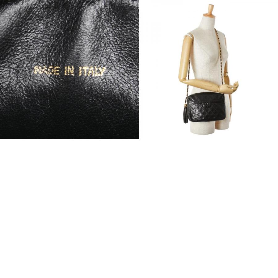 CHANEL シャネル/マトラッセフリンジショルダー/ラムスキン/347****/Aランク/82【中古】 ヴィンテージ・中古】シャネル CHANEL ラムマトラッセフリンジ