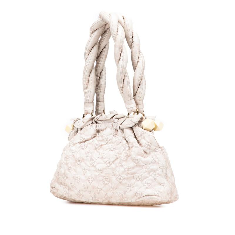 ルイ ヴィトン モノグラム オランプ ストラトゥスPM ハンドバッグ ワンショルダーバッグ M95369 ベージュ レザー LOUIS VUITTON 【中古】 ルイ ヴィトン モノグラム オランプ ストラトゥスPM ハンドバッグ ワン