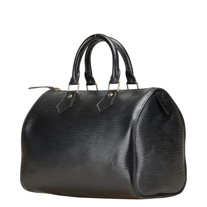 ルイ・ヴィトン スピーディ25　ブラック　 　　　中古品 LOUIS VUITTON ルイヴィトン スピーディ25バンドリエール バイ
