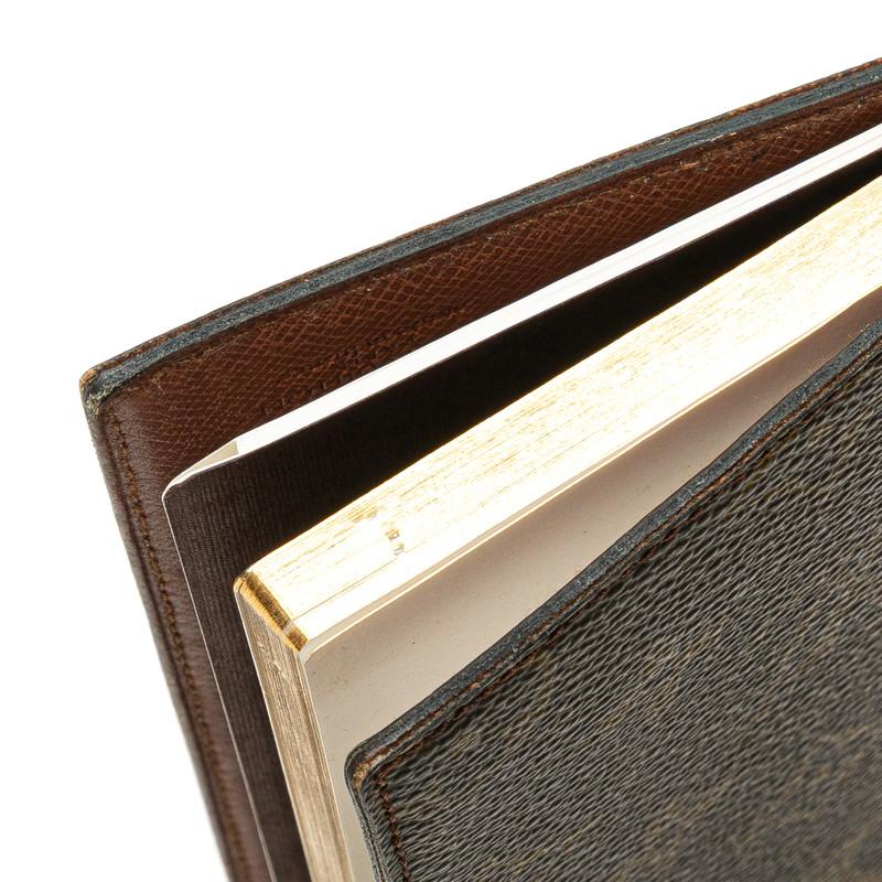 【中古】LOUIS VUITTON モノグラム R20008 アジェンダ・オリゾンタル 手帳カバー LOUIS VUITTON（ルイ・ヴィトン） ルイ ヴィトン モノグラム
