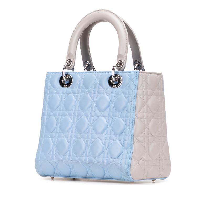 Christian Dior　レディディオール　ハンドバッグ　カナージュ ディオール レディディオール カナージュ ミディアム