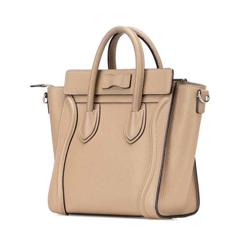 CELINE セリーヌラゲージ ナノスリ 2way ハンドバッグ 楽天市場】CELINE【セリーヌ】ラゲージ ナノ2WAYバッグ ベージュ