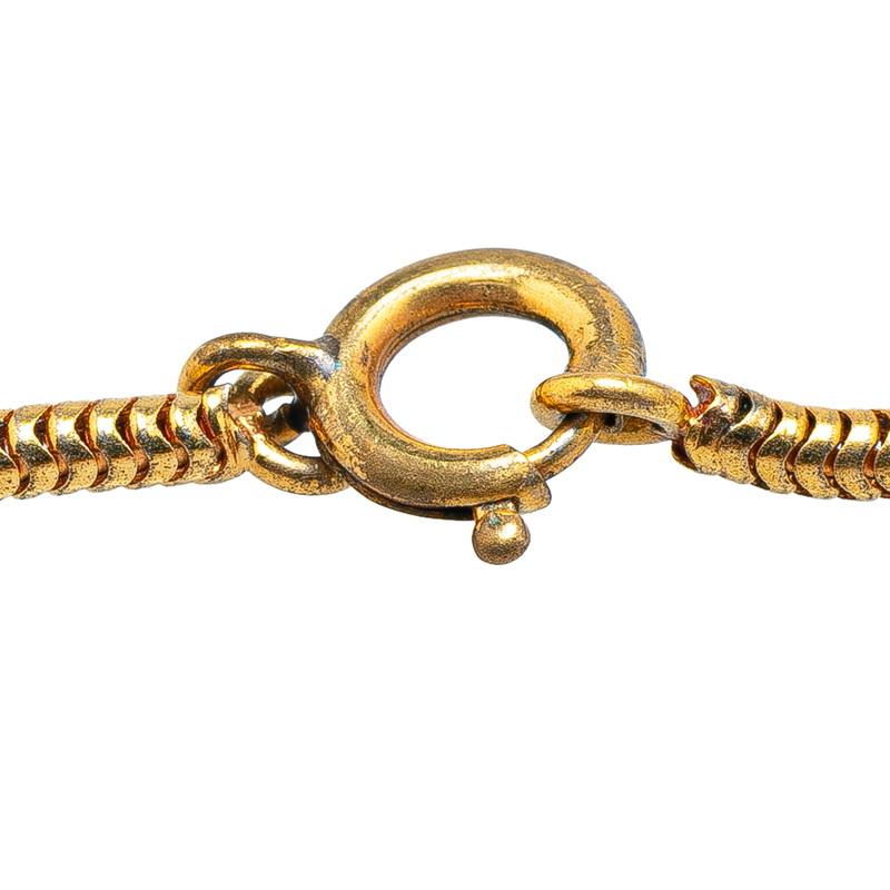 シャネル ライオン モチーフ ココマーク ラウンド ネックレス メッキレディース CHANEL（シャネル） ライオン モチーフ ココマーク ラウンド