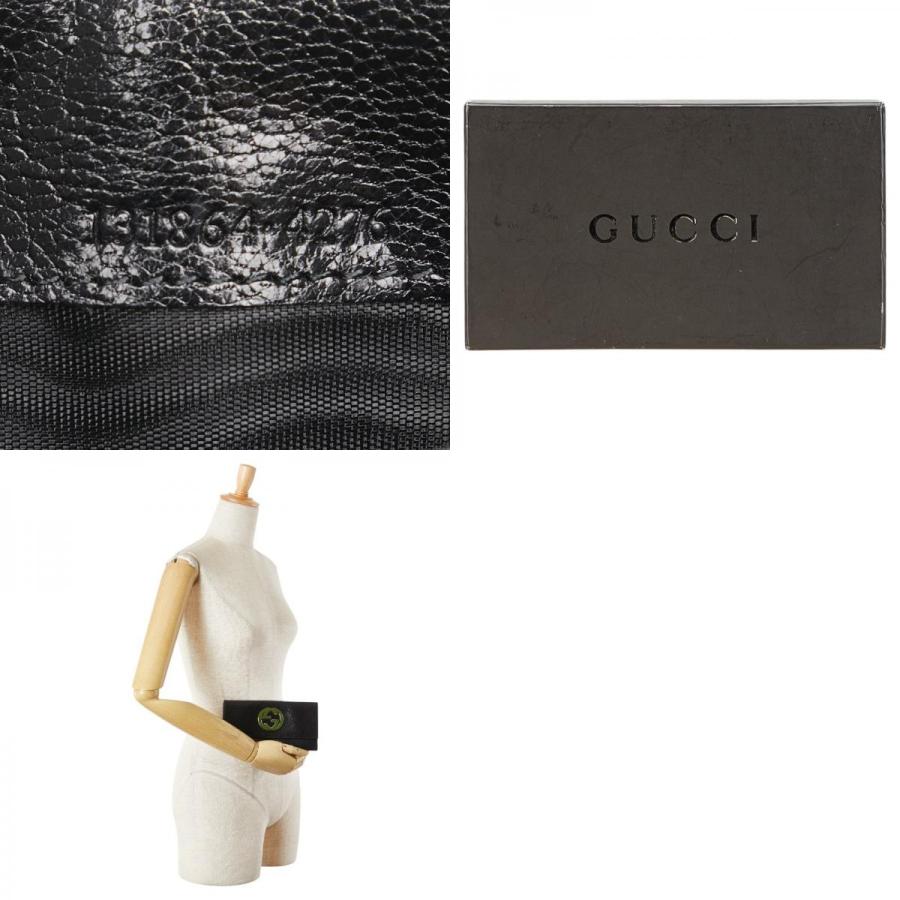 GUCCI（グッチ） インターロッキングG 長財布 131864 ブラック