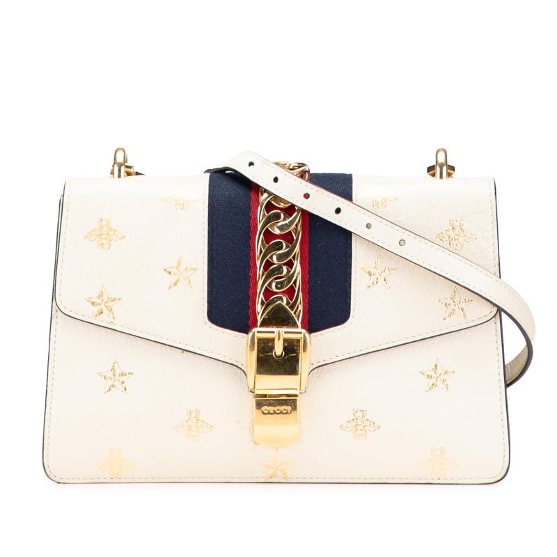 グッチ レザー シルヴィ ビー＆スター スモール ショルダーバッグ 楽天市場】GUCCI グッチ/シルヴィ ビー&スター スモール