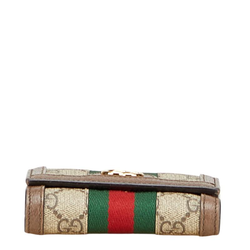 グッチ GGスプリーム オフィディア 三つ折り財布 523174