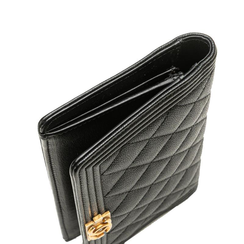 CHANEL（シャネル） ボーイシャネル 長財布 ブラック アンティーク