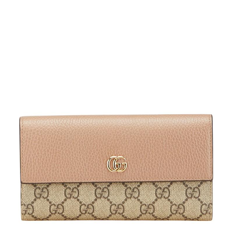 GUCCI グッチGGマーモント長財布456116