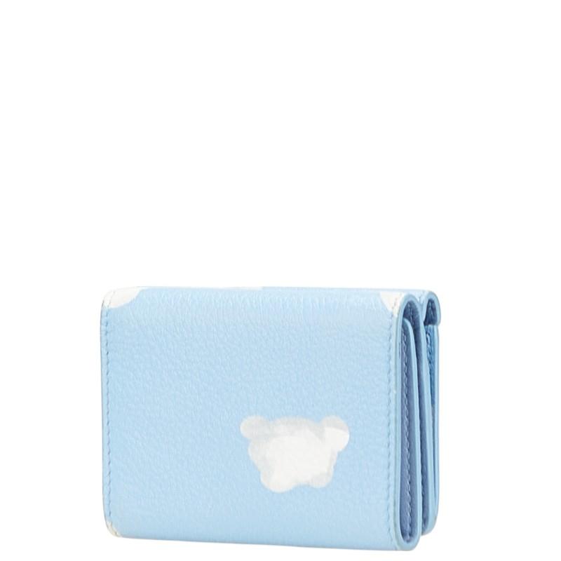 BALENCIAGA バレンシアガ ペーパー ミニ ウォレット 雲 三つ折り財布