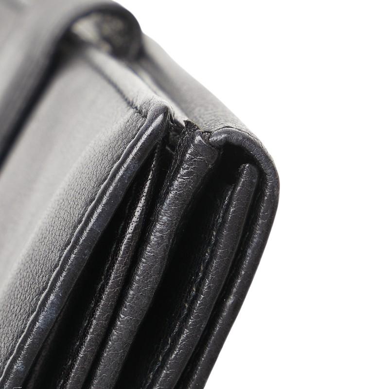 正規品SAINTLAURENTラウンドファスナー 長財布YSLロゴブラックレザー サンローラン SAINT LAURENT 財布 長財布 ラウンドファスナー