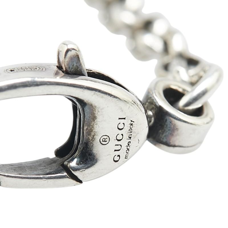 GUCCI（グッチ） ダブルG キーチャーム ブレスレット 632207 J8400