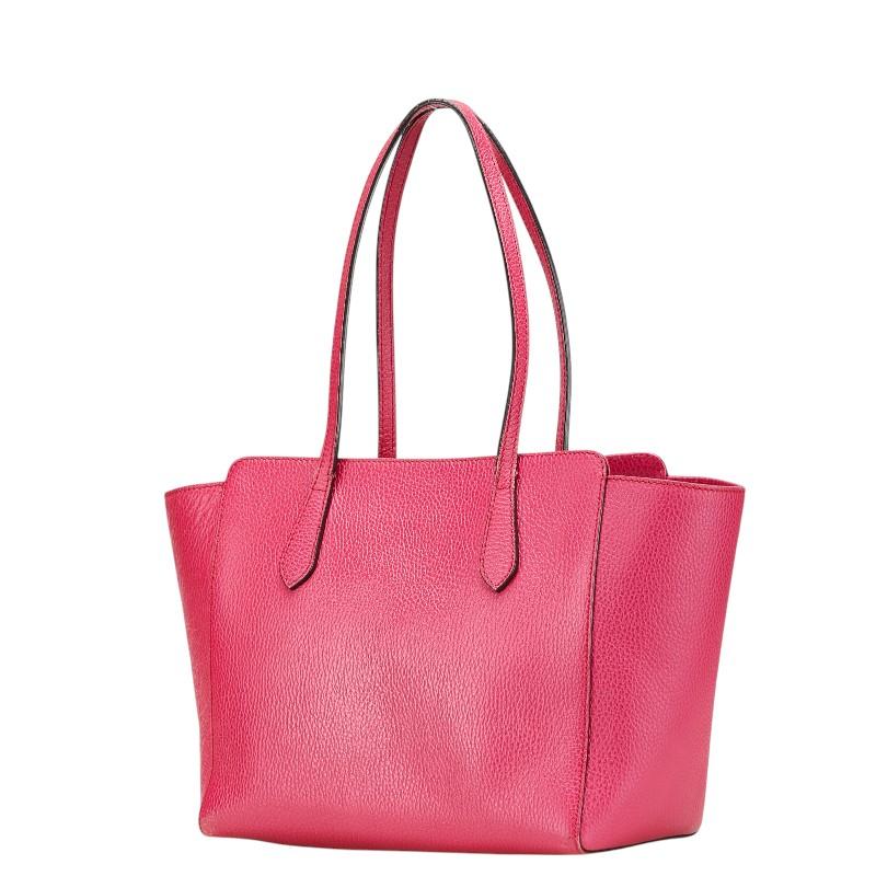 GUCCI ボディバッグ ピンク GUCCI（グッチ） スウィング ミディアム トートバッグ 354408 ピンク