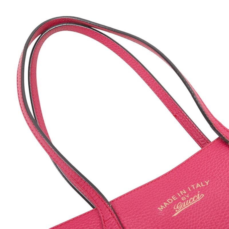 【正規品】グッチ　トートバッグ　♡美品♡ GUCCI（グッチ） スウィング ミディアム トートバッグ 354408 ピンク