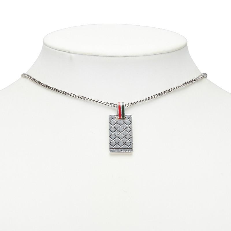 GUCCI グッチ シェリーライン ディアマンテ ネックレス SV925