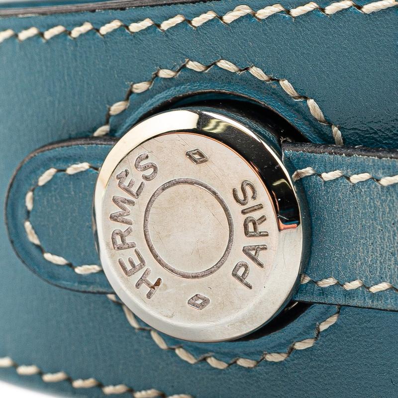 HERMES エルメス セリエ ダルヴィ ブレスレット ブルージーン